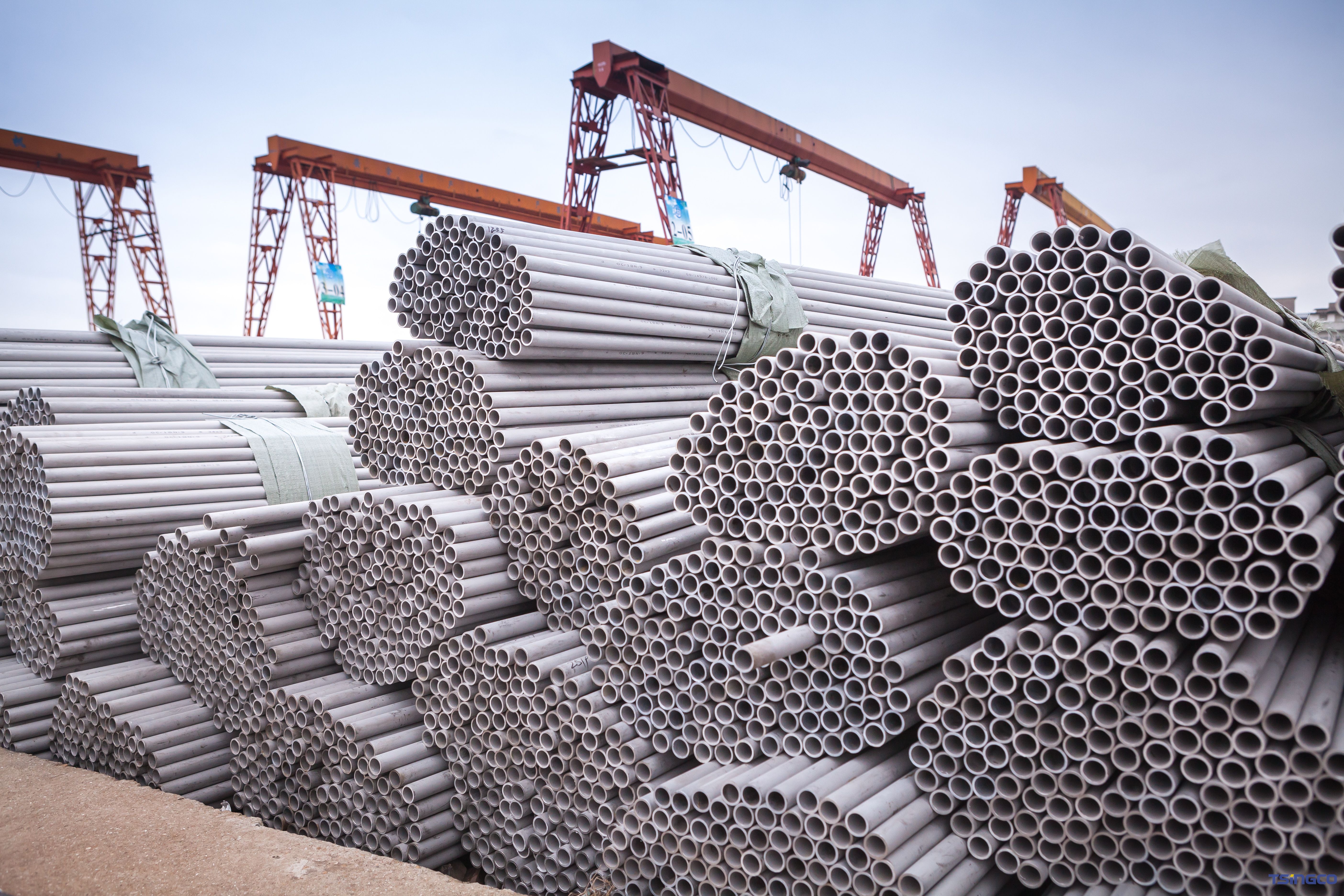 ASME SA790 Cold-Formed TP304L/Tp316L DN150 Fixed Length Sch10/40 Duplex Stainless Steel Welded Pipe Export to Qatar Philippines