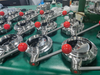  SMS/DIN Stainless Steel Manual Pneumatic Sanitary 10 Inch DN200 Butterfly Valve