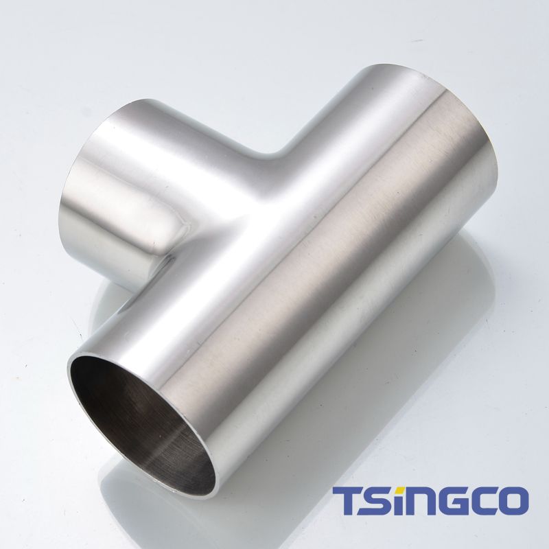 S30409 ASTM Butt-Welded Stainless Steel Vacuum Adapter Pipe Fitting Sch Xs Tee for motorcycle Parts