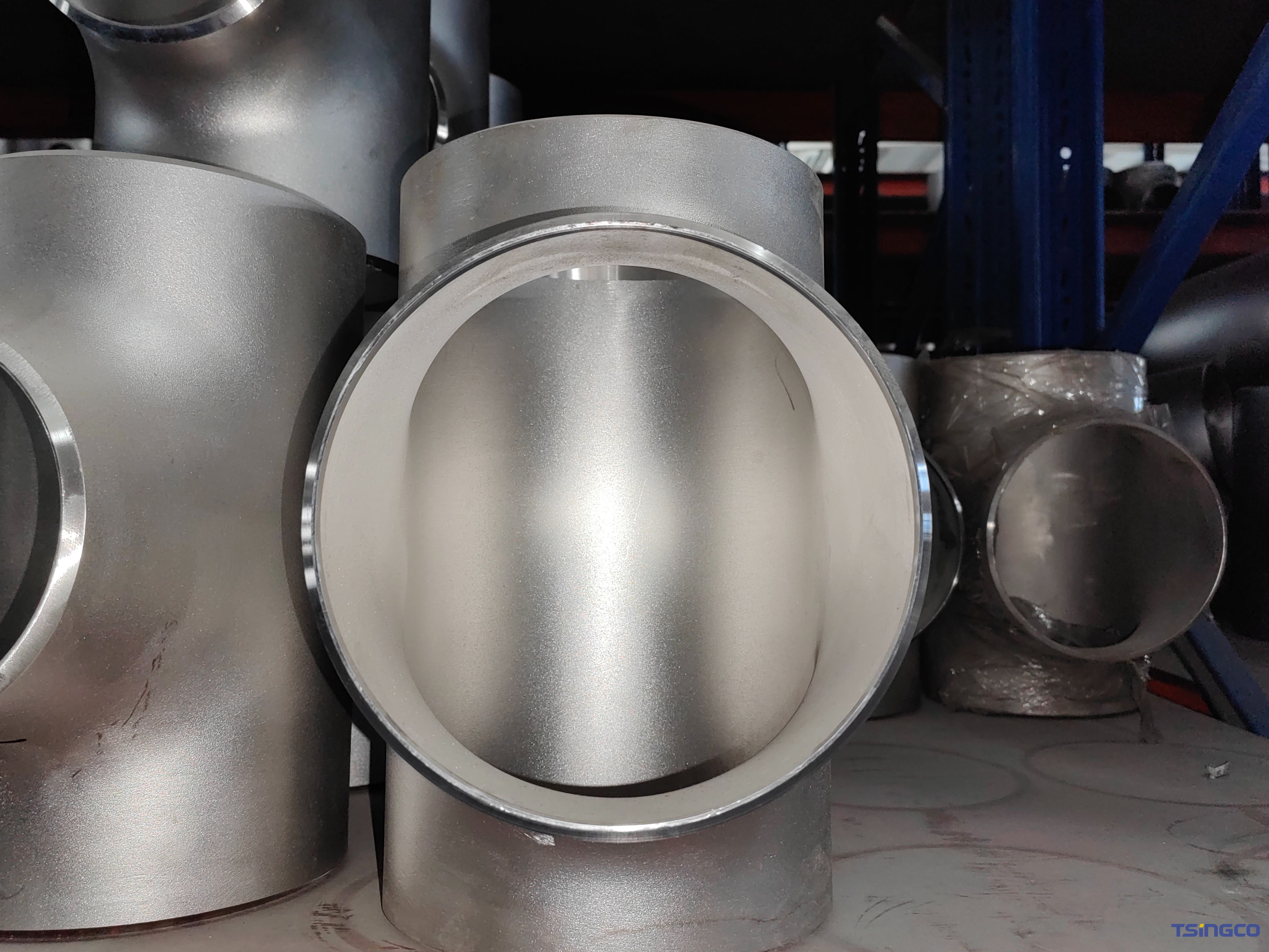 SS316 GOST/ASTM Stainless Steel 6 Inch High Pressure Bidirectional Way Reducing Tee for Gas House Accessories