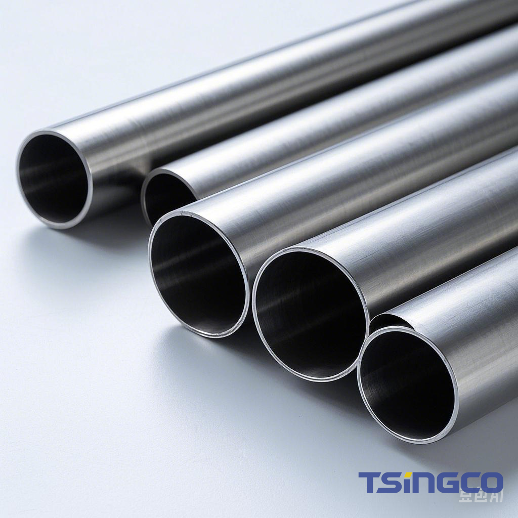 Round ASME B16.5 S31254 Bright Annealing DN32 254mo Welded Stainless Steel Pipe for Pharmaceutircal