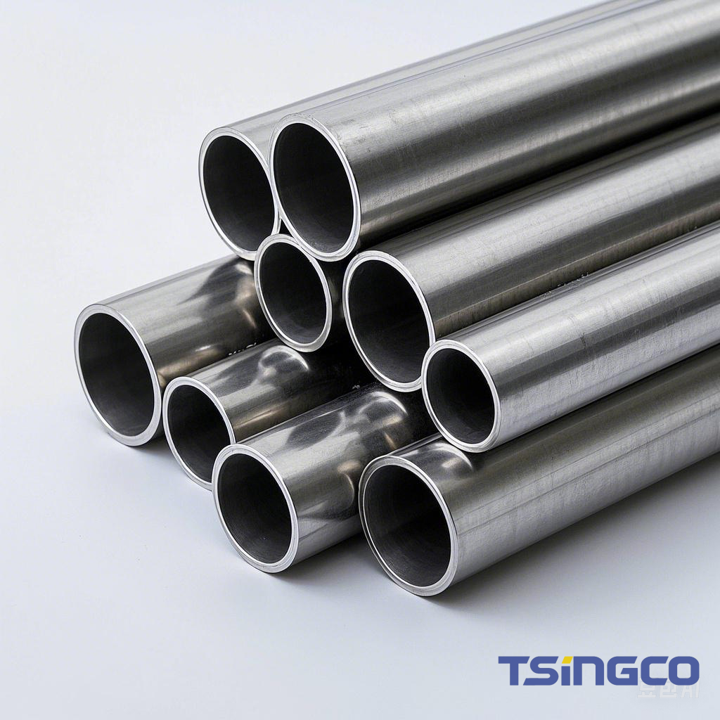 Spotless Ep F317L DN125 Stainless Exhaust Mirror Polishing Pipe with Milk Surface for Metallurgy