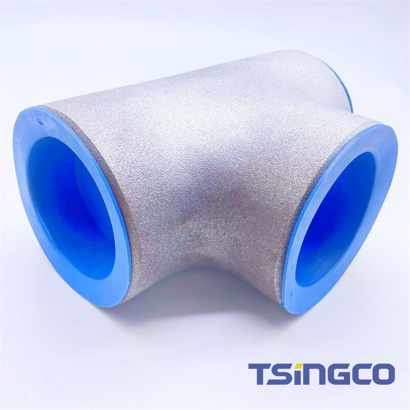 SS316 GOST/ASTM Stainless Steel 6 Inch High Pressure Bidirectional Way Reducing Tee for Gas House Accessories