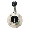  SMS/DIN Stainless Steel Manual Pneumatic Sanitary 10 Inch DN200 Butterfly Valve