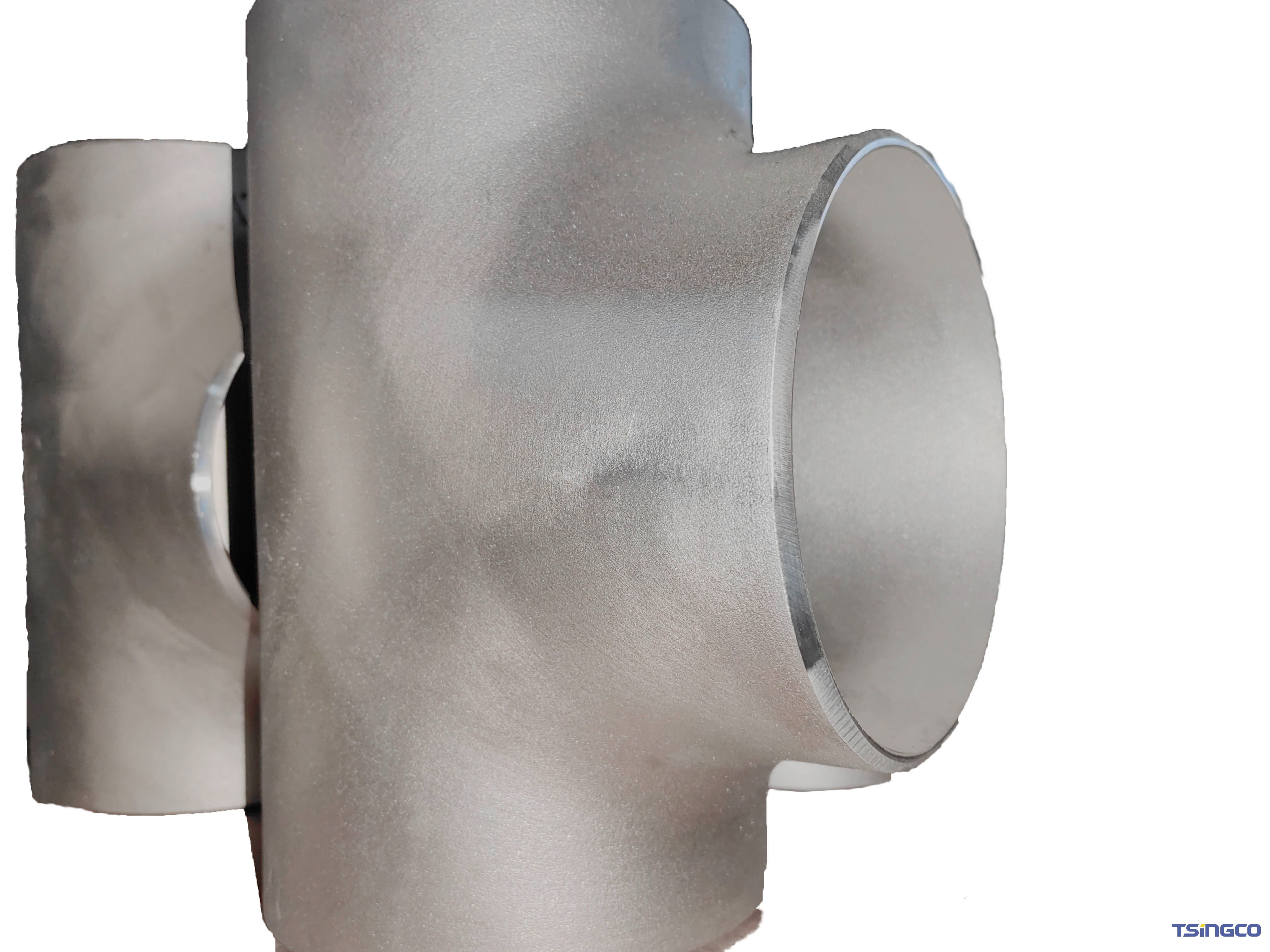 SS316 GOST/ASTM Stainless Steel 6 Inch High Pressure Bidirectional Way Reducing Tee for Gas House Accessories