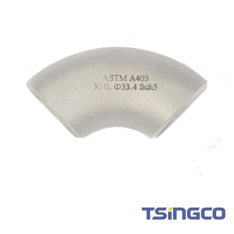 3 Inch Long /Short Radius 304 316L Seamless Stainless Steel Elbow