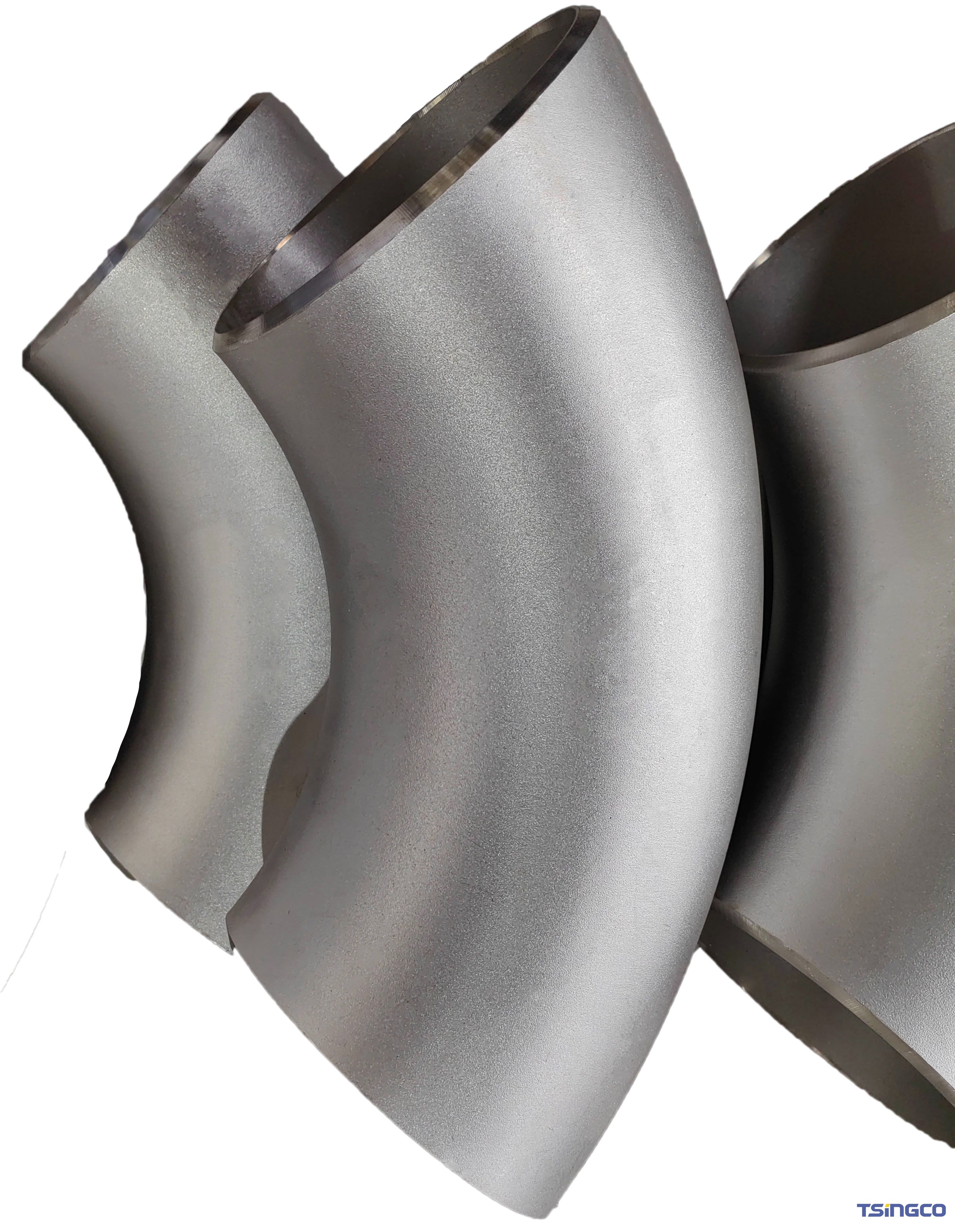 ASTM B622 Nickel Alloy Monel 400 Steel Pipe Fitting 90 Degree 45degree Joint Elbow Industrial