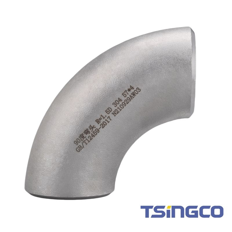 3 Inch Long /Short Radius 304 316L Seamless Stainless Steel Elbow