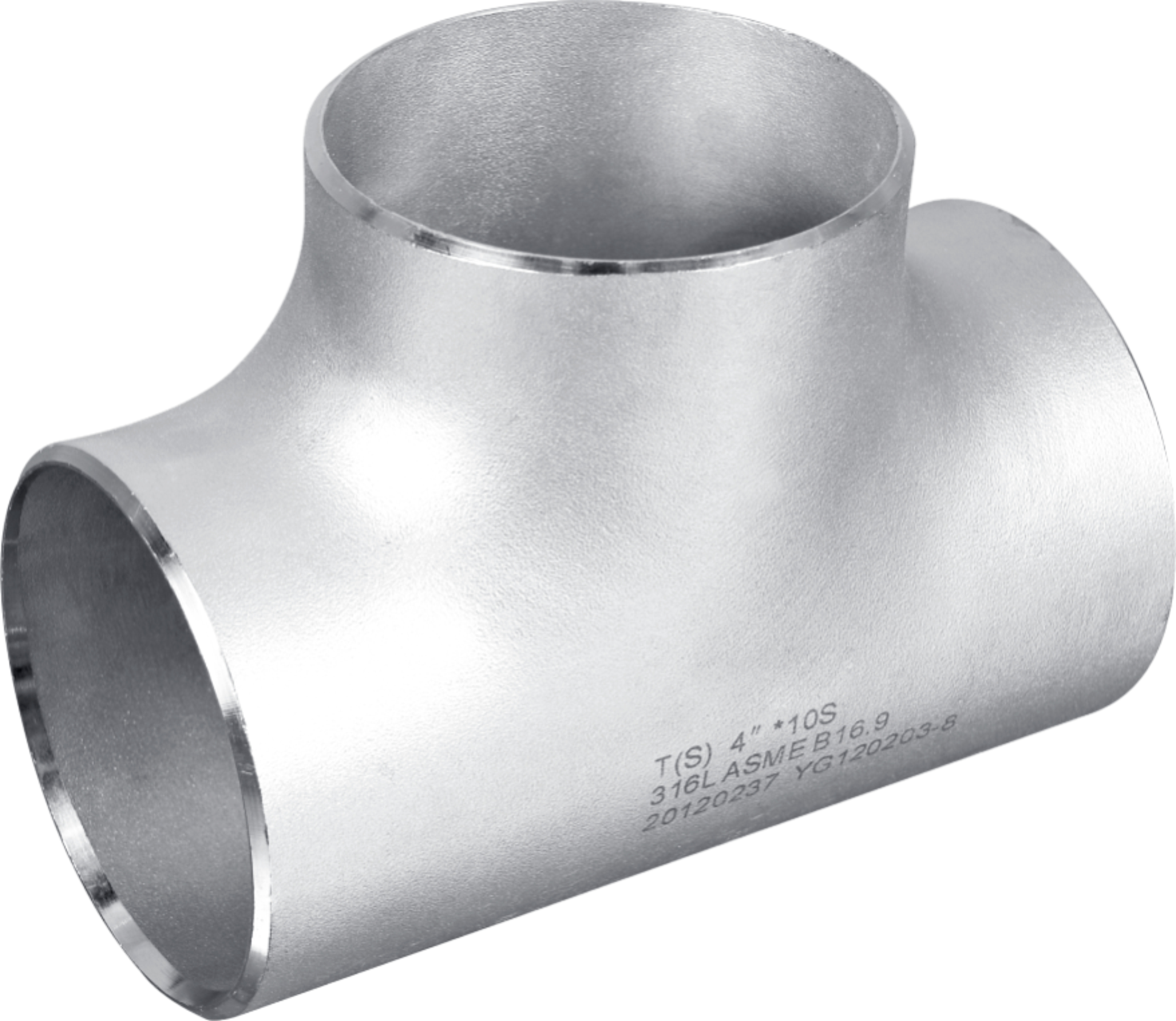Stainless Steel 304 316 Durable Pipe Fitting Sch10-Sch160 Reducing Tee