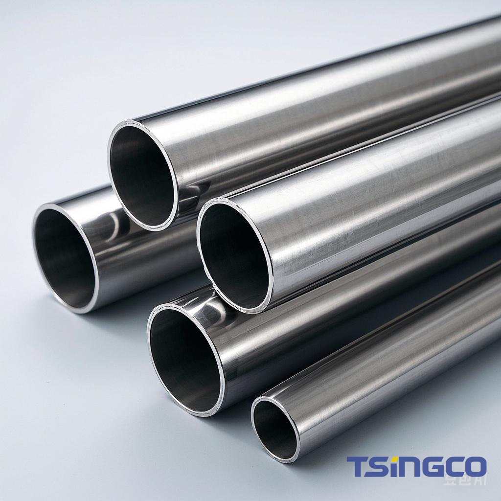 Round ASME B16.5 S31254 Bright Annealing DN32 254mo Welded Stainless Steel Pipe for Pharmaceutircal