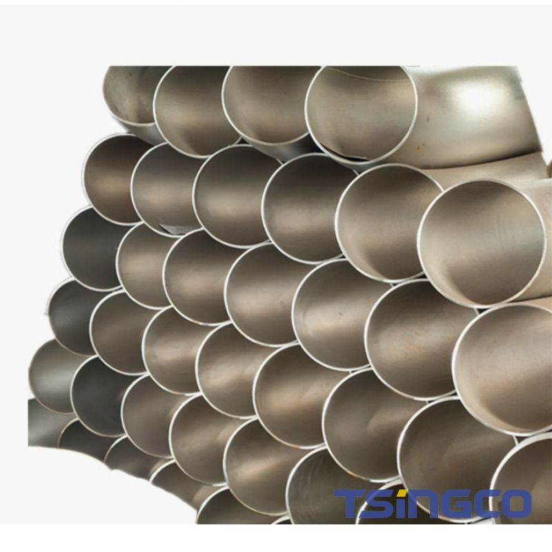 ASTM B622 Nickel Alloy Monel 400 Steel Pipe Fitting 90 Degree 45degree Joint Elbow Industrial